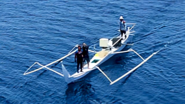 Bak Film Action, TNI AL Lantamal VI Tangkap Pencuri di KM Bukit Siguntang