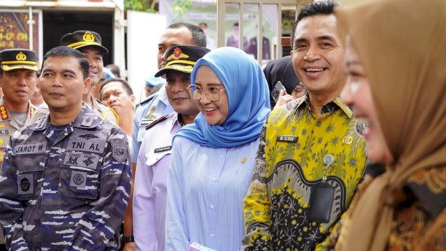 Ketua Komisi B DPRD Sulsel Hadiri Pembukaan Gerakan Pangan Murah Jelang Idul Fitri