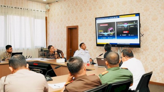 Bahas Banjir, Pattarai Amir Hadiri Pertemuan Pemda Maros dan Balai Pompengan Jeneberang