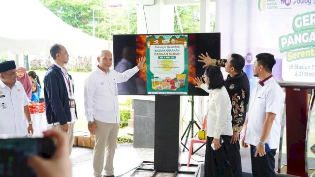 Anggota DPRD Sulsel Hadiri Bazar Gerakan Pangan Murah di TVRI