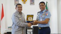 Wali Kota Makassar Bahas Keamanan Wilayah Udara Bersama Danlanud Sultan Hasanuddin