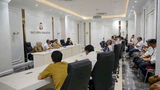 Pemkot Makassar dan BBWS Pompengan Jeneberang Bahas Strategi Penanganan Banjir