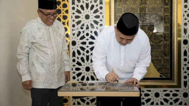 Wali Kota Makassar Resmikan Masjid Barakatul Ilham