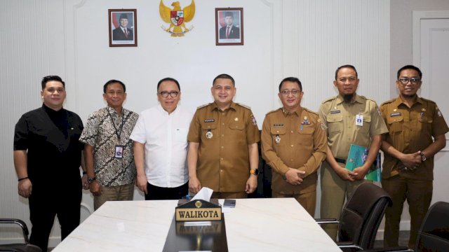 Wali Kota Makassar Terima Audiensi Tim Chairul Tanjung, Bahas Peletakan Batu Pertama Masjid di Trans Mall