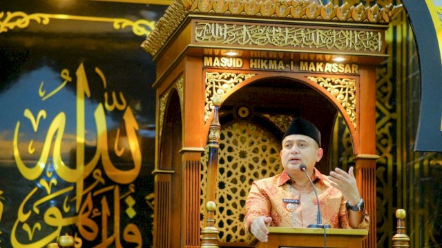 Wali Kota Makassar Dorong Peningkatan Pendidikan dan Kebersihan Masjid Al Irshan Minasa Upa