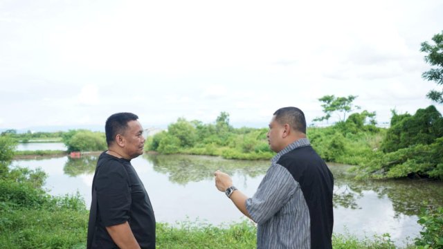 Wali Kota Makassar Tinjau Lokasi Pembangunan Stadion di Untia