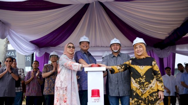 Munafri Arifuddin dan Chairul Tanjung Resmikan Pembangunan Masjid Agung TSM Makassar