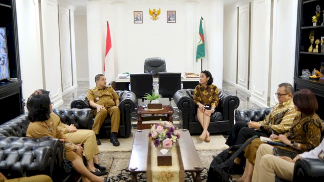 Wali Kota Makassar Bahas Peluang Kerja Migran Bersama Wamen KP2MI