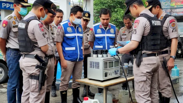 Pertamina, Dinas ESDM, dan Hiswana Migas Uji Kualitas BBM di SPBU Makassar