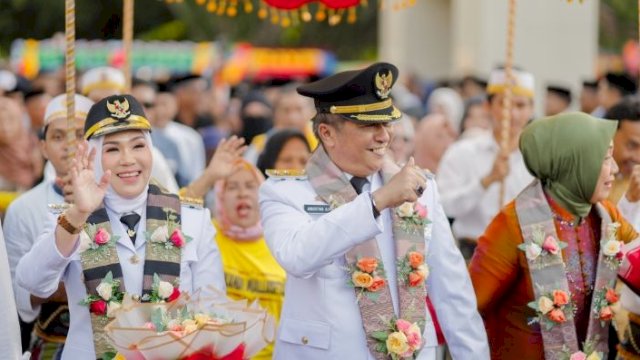 Di Sambut Ribuan Warga Barru, Andi Ina: Saya Terharu, Makasih Semuanya