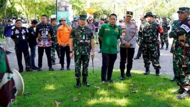 Wakil Ketua DPRD Sulsel Hadiri Simulasi Penanggulangan Bencana Kodam Hasanuddin