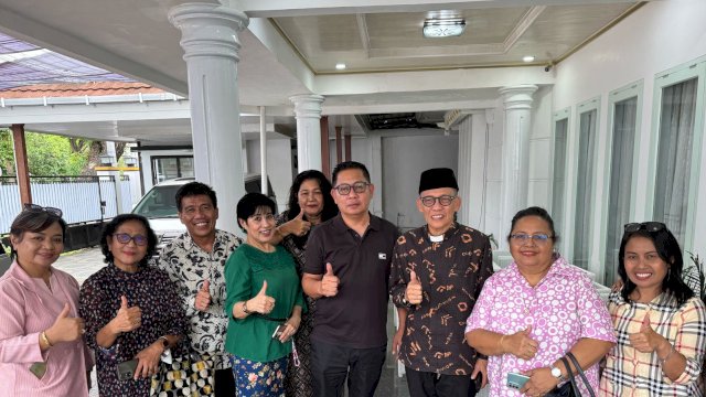 Wakil Gubernur Sulsel dan Ketua DPRD Terima Kunjungan PGI Wilayah Sulselbar