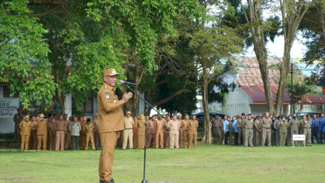 Apel Perdana Usai Lebaran, Bupati Luwu Tekankan Peningkatan Kinerja dan Pelayanan Publik