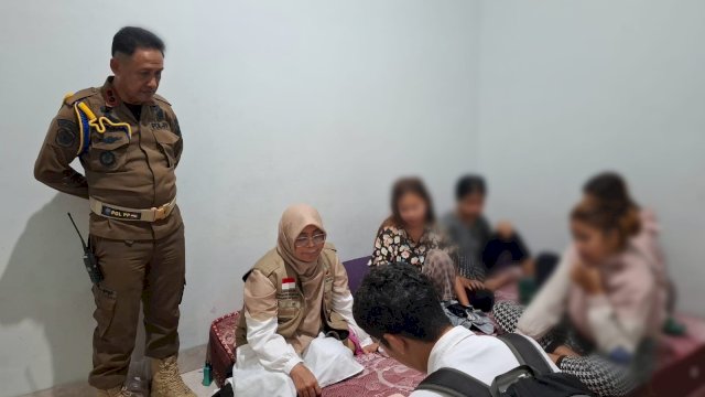 Razia Kos-kosan di Sidrap, 10 Orang Terjaring Hari Pertama!