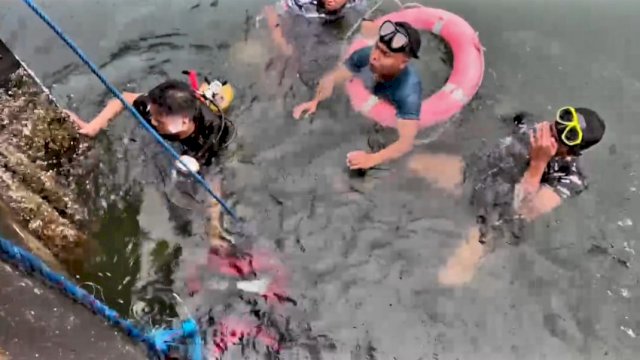 Atlet Layar TNI AL Lantamal VI Selamatkan Warga dalam Percobaan Bunuh Diri di Laut Makassar