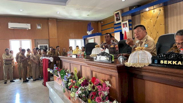 Bupati Bulukumba, Pimpin Tes Narkoba Bagi Seluruh Pejabat Daerah