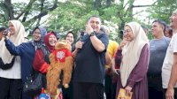 Dongkel Ramaikan CFD Sudirman, Dinas Perpustakaan Makassar Dorong Literasi Anak Sejak Dini