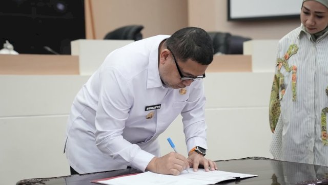 Pemkot Makassar dan BPK RI Sulsel Teken Piagam Internal Audit Charter