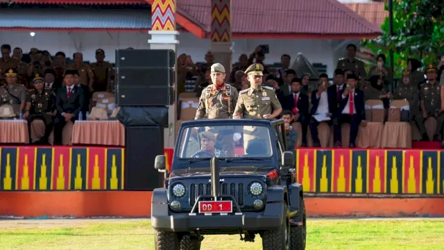 ASS Pimpin Apel Kesiapsiagaan Satpol PP Sulsel
