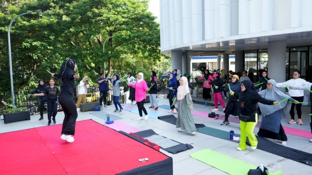 Semarak Healthy Pound Fit Fun: Energi Baru di Gedung PKK Makassar