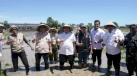 Munafri Arifuddin Ikut Tanam Padi Serentak Virtual Bersama Presiden dan Mentan