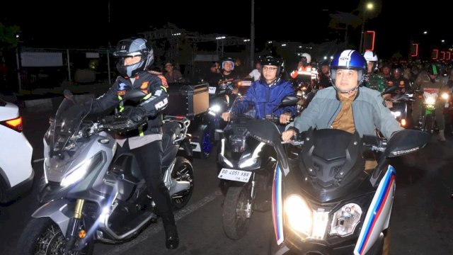 Ketua DPRD Makassar Bersama Forkopimda  Tinjau  Pos Pengamanan Idulfitri 1446 H