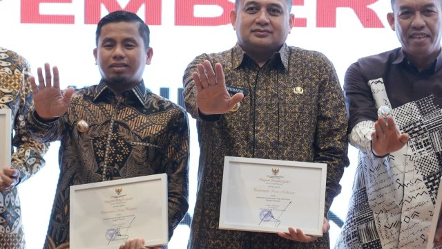 Pemkot Makassar Raih Penghargaan dari KPK, Bukti Komitmen Tata Kelola Pemerintahan Bersih