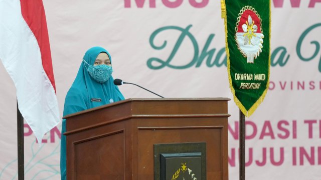 Naoemi Octarina Hadiri Musda V DWP Sulsel