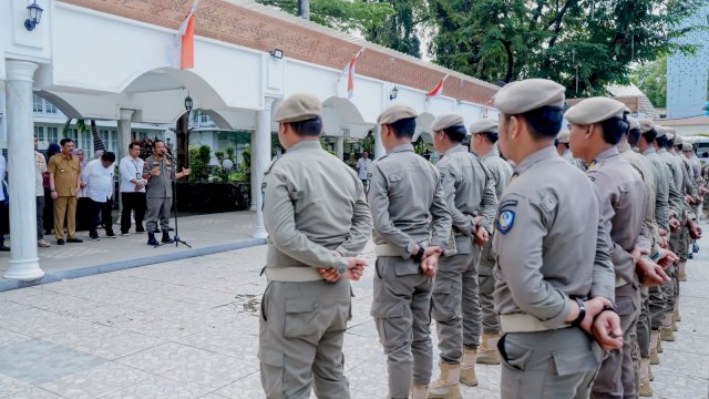 Gubernur Sulsel Lepas 58 Personel Satgas Sawerigading untuk Amankan PSU Pilwalkot Palopo