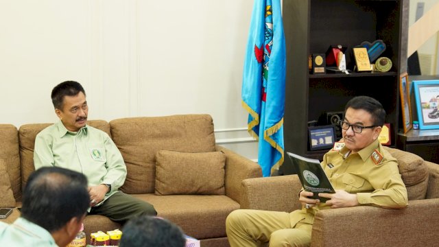 Sekda Sulsel Terima Pengurus ISMI, Bahas Persiapan Muswil dan Isu Strategis Ekonomi Umat