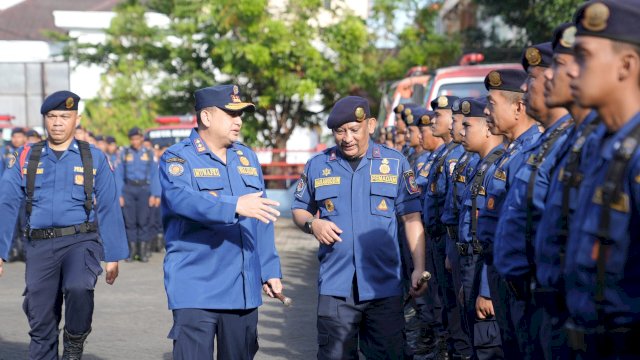 Munafri Apresiasi Damkarmat Makassar: Tugas Mulia dan Penuh Tantangan