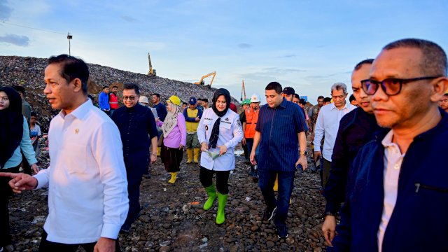 Wagub Sulsel Dampingi Menteri LHK Tinjau TPA Tamangapa