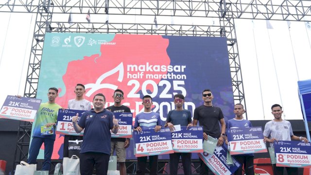 Makassar Half Marathon 2025 Dongkrak Ekonomi Daerah: Okupansi Hotel Naik, UMKM Bergeliat