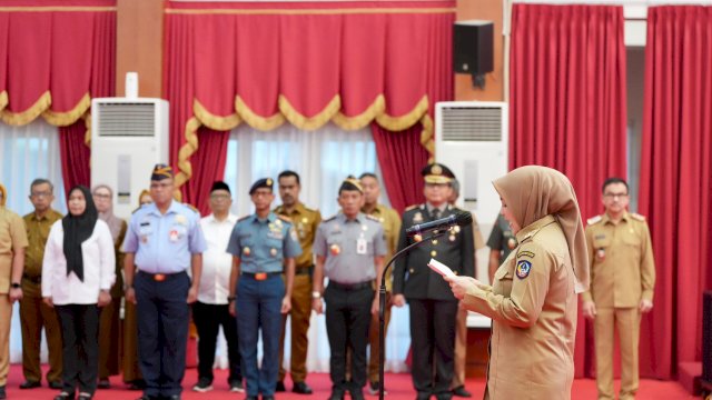 Wagub Sulsel Pimpin Upacara Hari Lahir Pancasila, Gubernur Kemana?