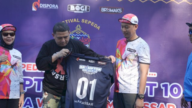 Event Gowes Nasional Dimulai, Munafri: Jadikan Makassar Kota Penuh Cerita dan Kenangan