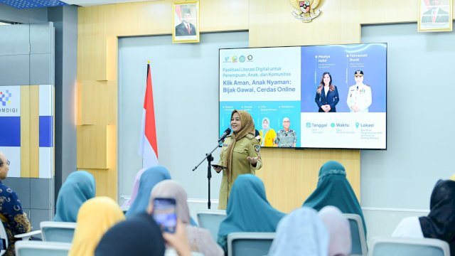 Fatmawati Rusdi dan Meutya Hafid Gaungkan Literasi Digital: “Klik Aman, Anak Nyaman”