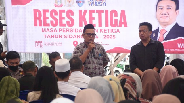 Reses di Tallo, Legislator William Serap Aspirasi Warga Soal PPDB, Banjir, dan Sampah
