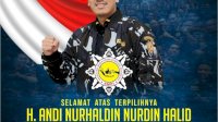 Andi Nurhaldin NH Kembali Terpilih sebagai Ketua DPD AMPI Sulsel dalam Musda IX