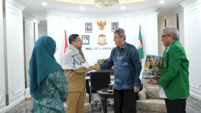 Wali Kota Makassar dan Ketua TP PKK Sambut Duta Besar Palestina