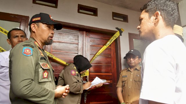 Pemprov Sulsel Tertibkan Perumahan Ilegal di Kawasan GOR Sudiang
