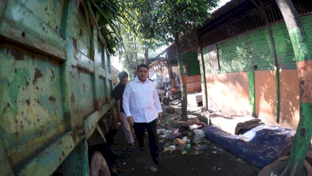 Pemkot Makassar Bangun Jalan Beton Rp9 Miliar ke TPA Antang, Tuntas Atasi Kemacetan Truk Sampah