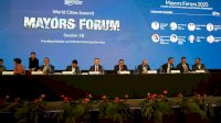 Wali Kota Makassar Munafri Arifuddin Tampil Memukau di World Cities Summit Mayors Forum 2025