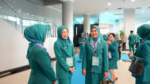 Melinda Aksa Hadiri HKG ke-53 dan Rakernas X PKK di Samarinda