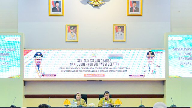 Pemprov Sulsel Percepat Integrasi Layanan Publik Melalui Sistem Single ID
