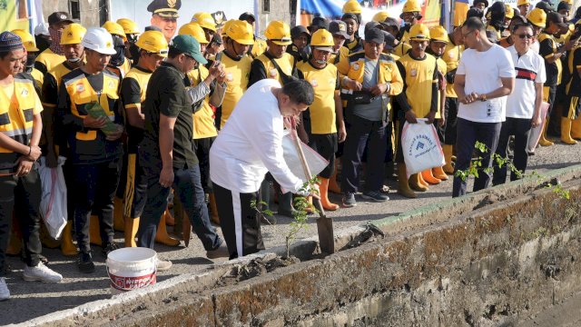 Wali Kota Makassar Launching Penataan Kanal Makassar Bergerak Menuju Kota Bebas Banjir