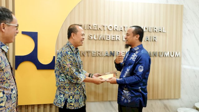 Dorong Perbaikan Irigasi, ASS Temui Dirjen SDA Kementerian PUPR