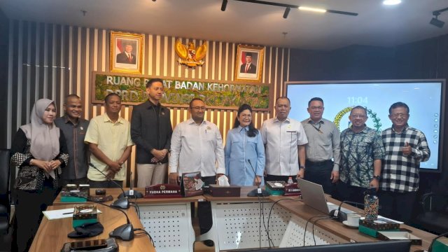 BK DPRD Sulsel Kunjungi DPRD DKI Jakarta, Perkuat Tata Beracara dan Etika Legislatif