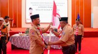Gubernur Sulsel Lepas 460 Pramuka Kontingen Sulsel ke World Muslim Scout Jamboree 2025