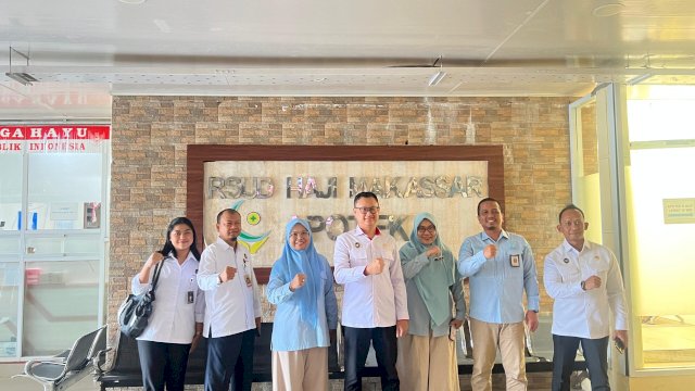 Kemenko Polhukam Tinjau Pelaksanaan Program Cek Kesehatan Gratis di RSUD Haji Makassar