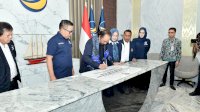 Resmikan Tower NasDem Sulsel, SP Pujikan Kepemimpinan Rusdi Masse dan Fatmawati